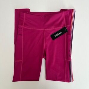 Bebe Pink Sport Leggings, Bebe Pink Exercize Pants, Yoga Pants, Stretchy Pant J8